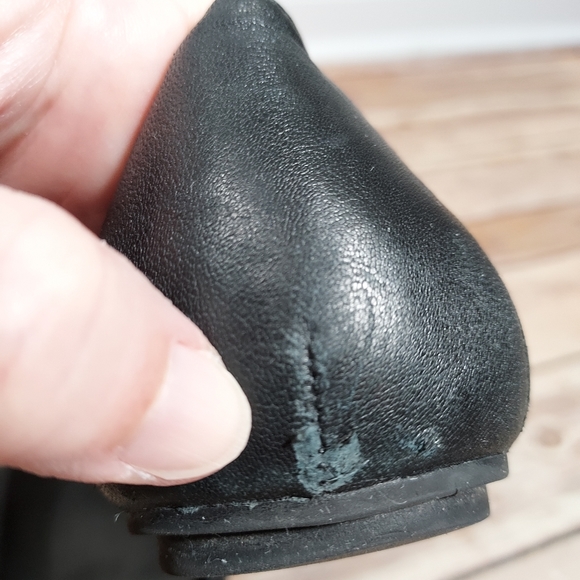 Vionic black leather Minna bow ballet flats 6.5 - Picture 10 of 12